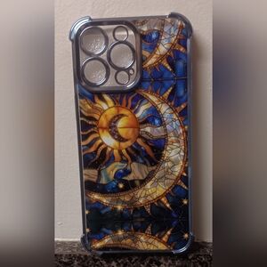 Sun and Moon Design Phone Case